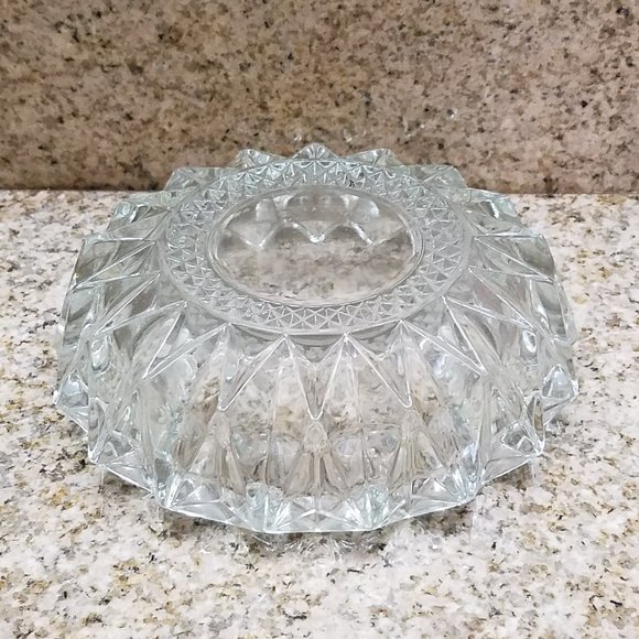 KIG Malaysia Clear Glass Candy Dish 6" - Picture 5 of 6